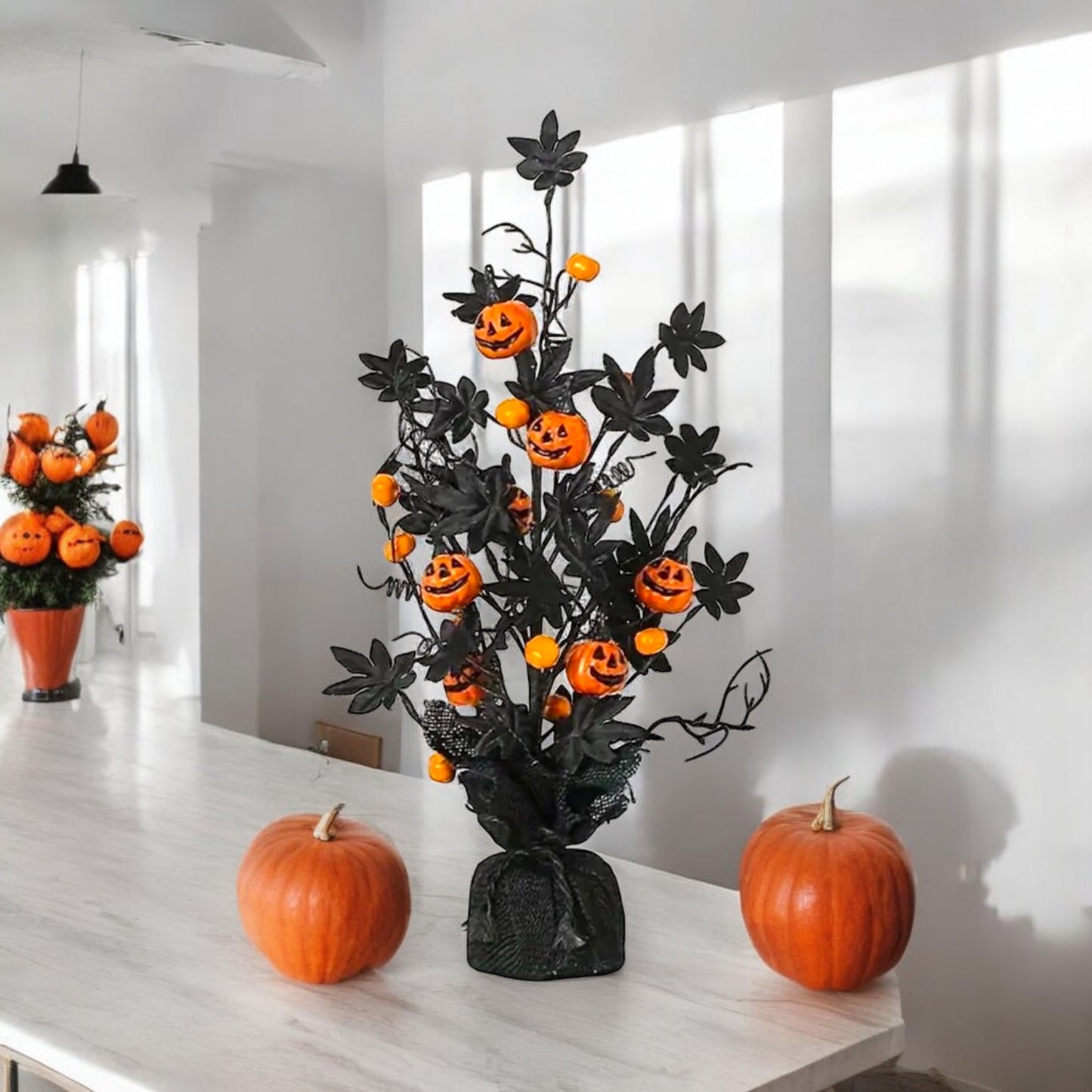 Spooky Halloween Light Up Tree