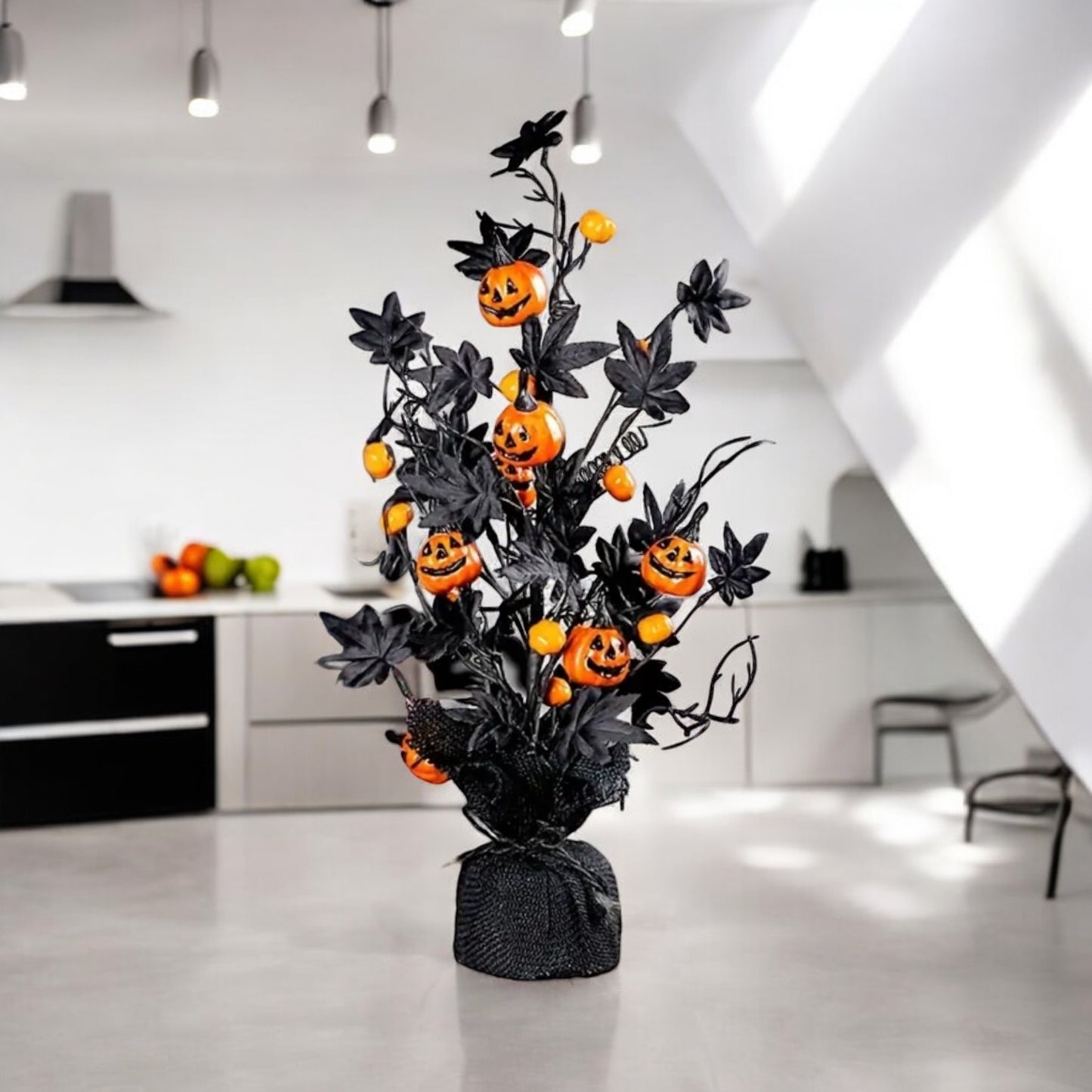 Spooky Halloween Light Up Tree