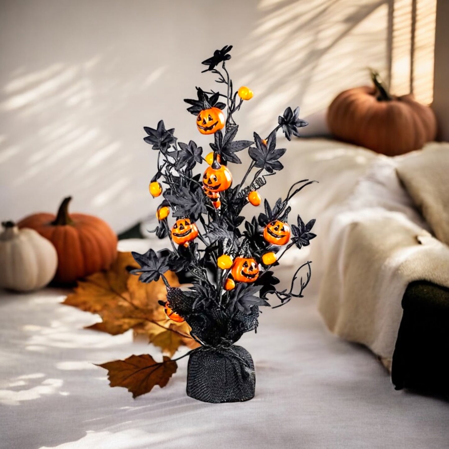 Spooky Halloween Light Up Tree