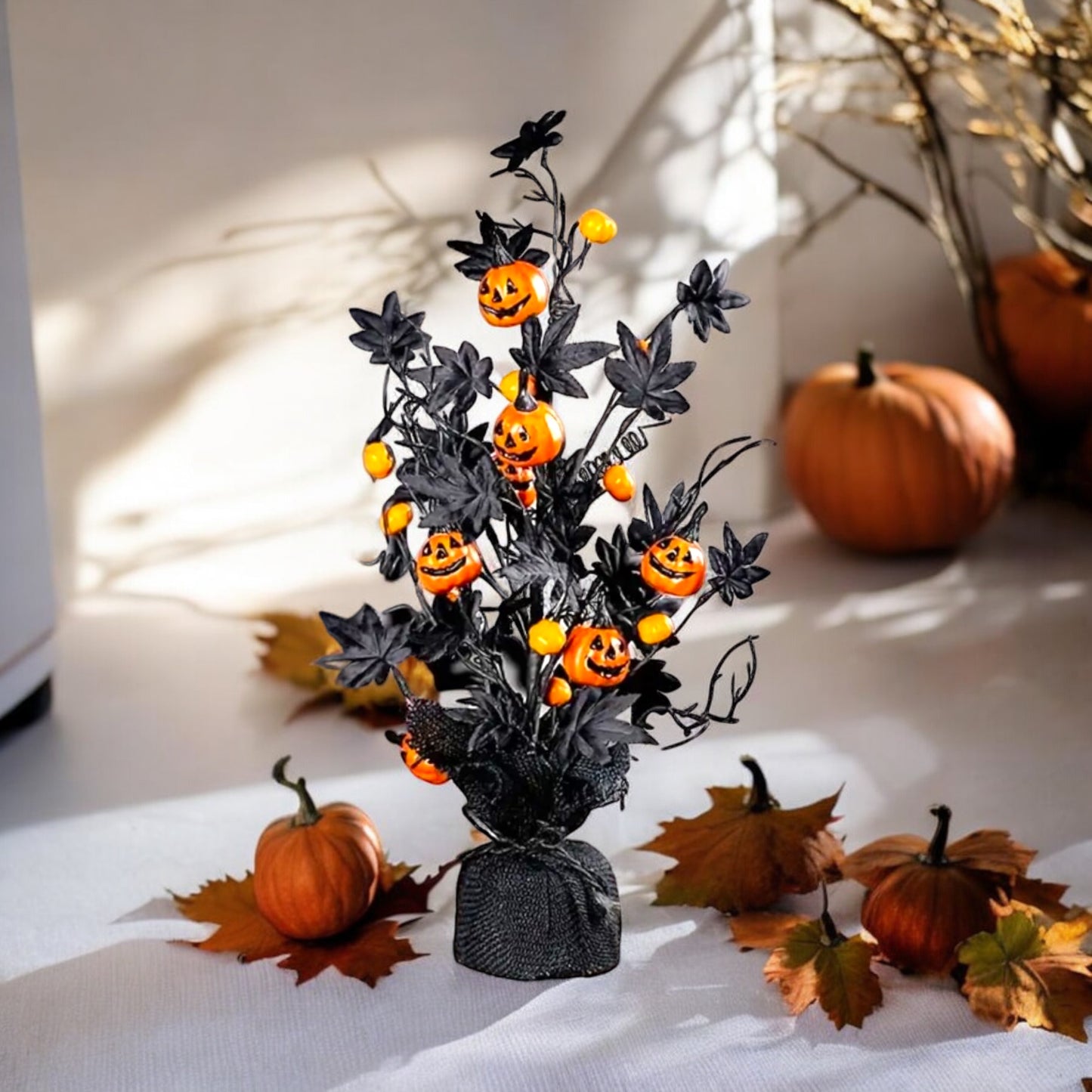 Spooky Halloween Light Up Tree