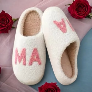 Cozy Mama Plush Slippers