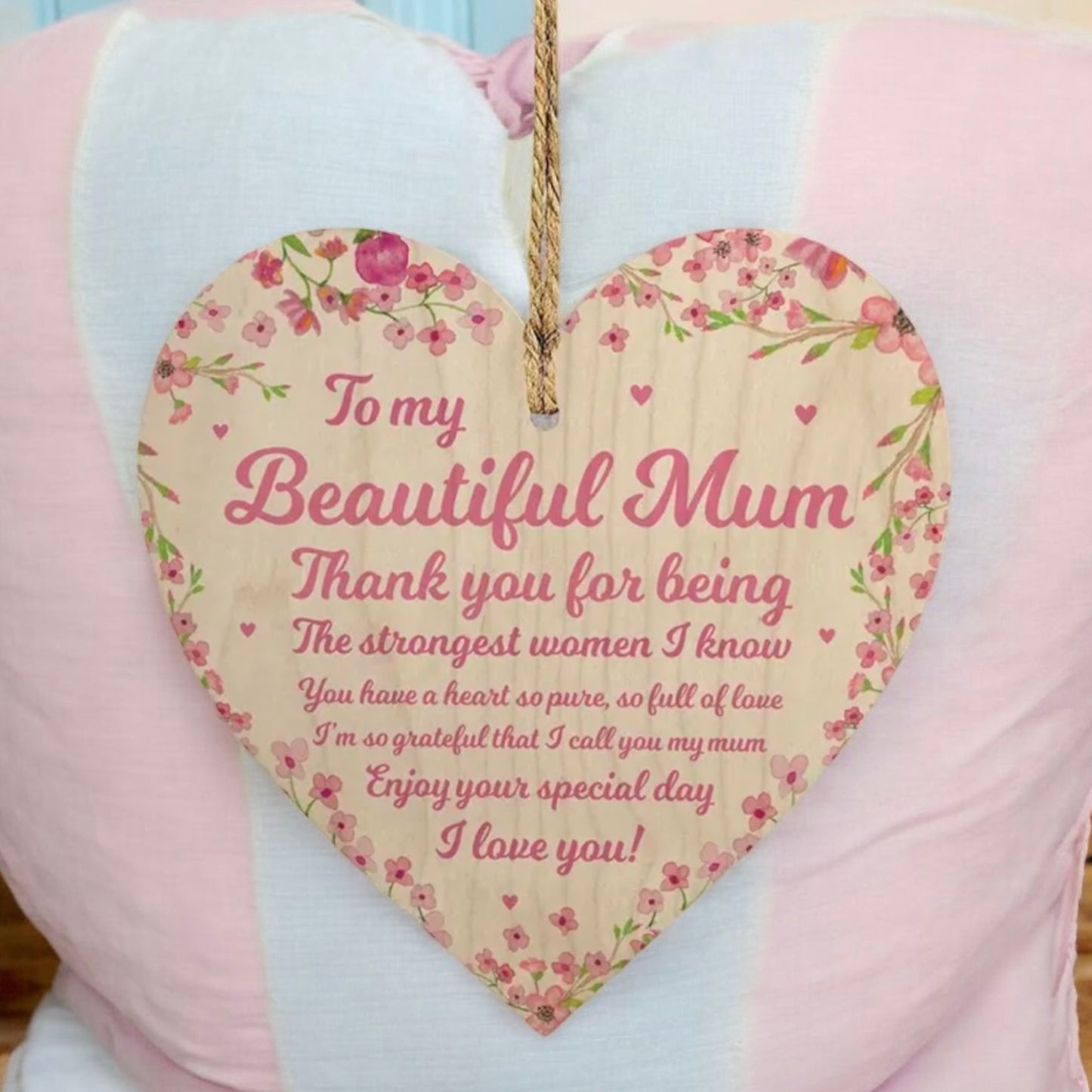 My Beautiful Mum Boxed Hanging Heart