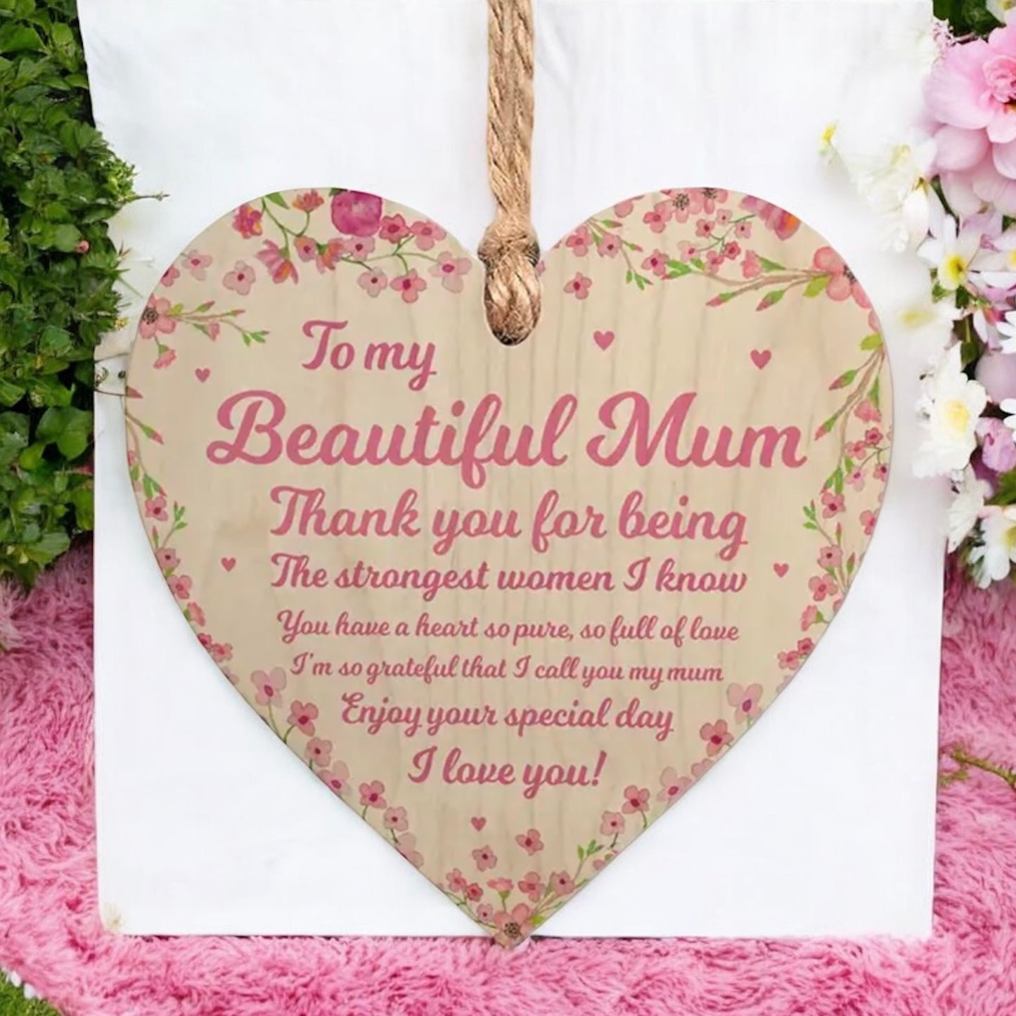 My Beautiful Mum Boxed Hanging Heart