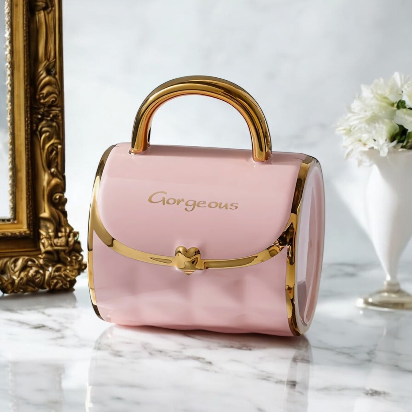 Italian Ceramic Handbag Mug
