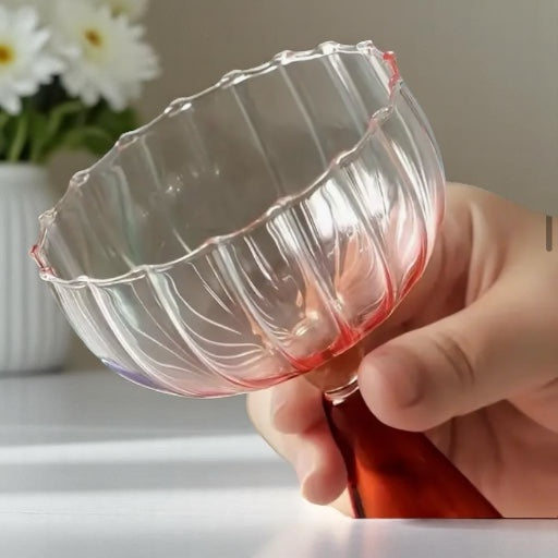 Crystal Clarity Hand-Blown Cocktail Goblet