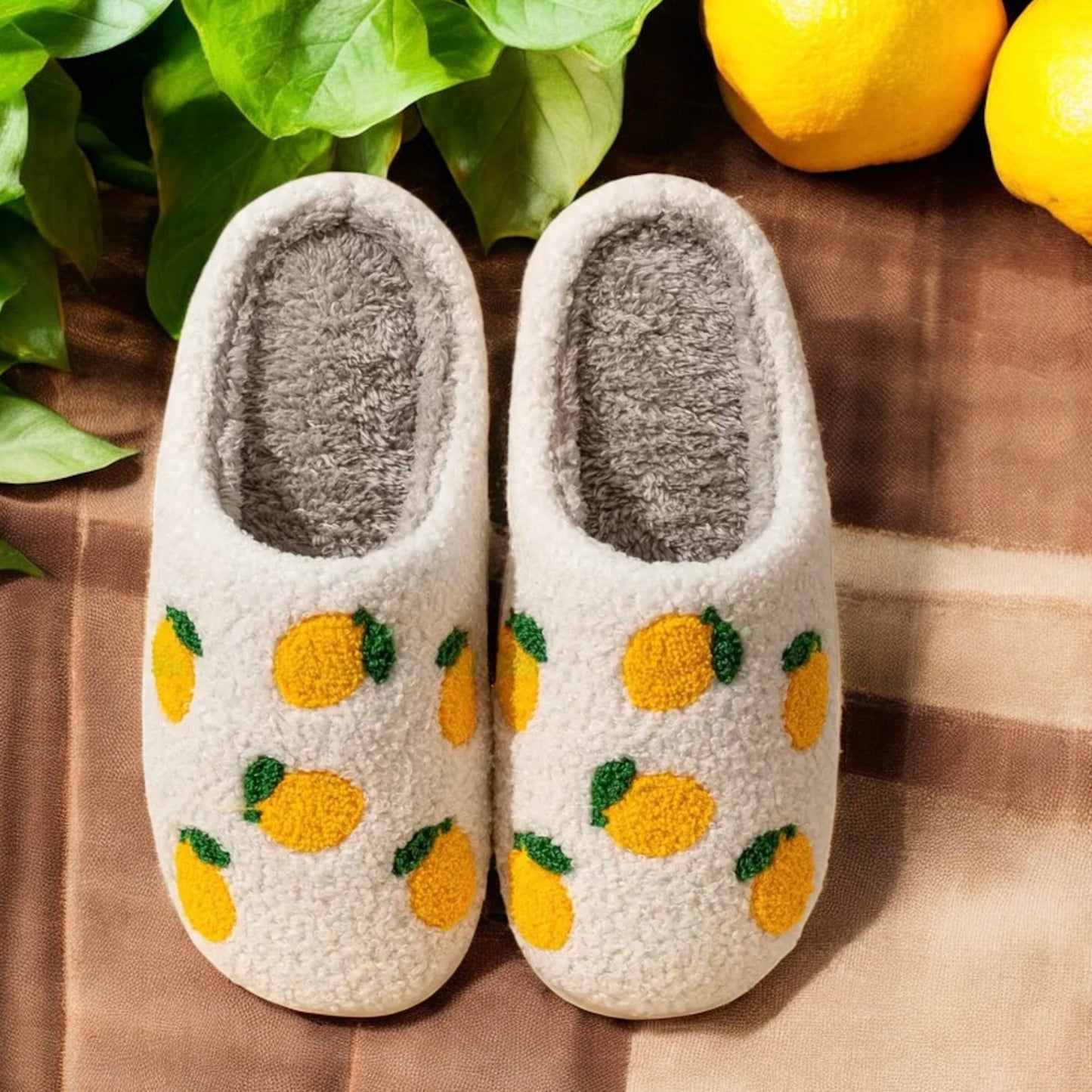 Amalfi Coast Lemon Slippers