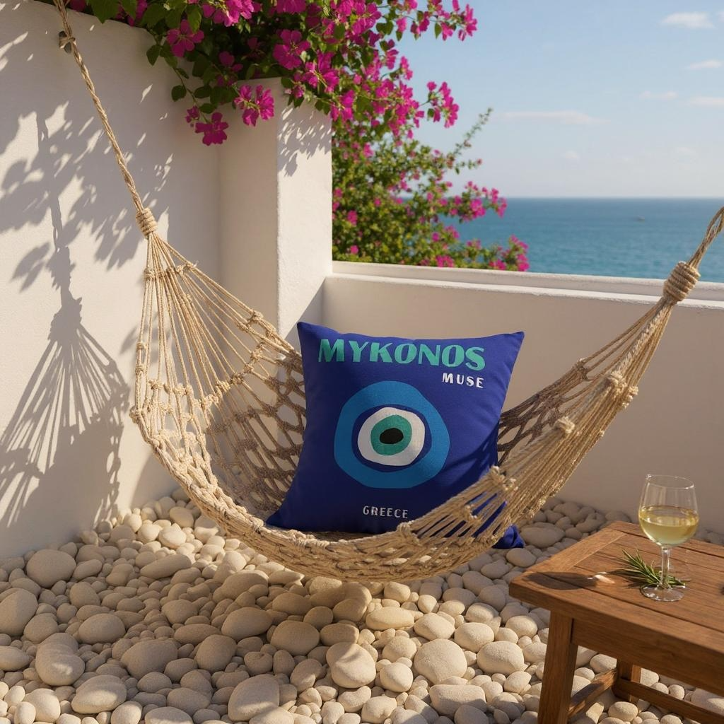 Set Of Four Coastal Cushion Covers