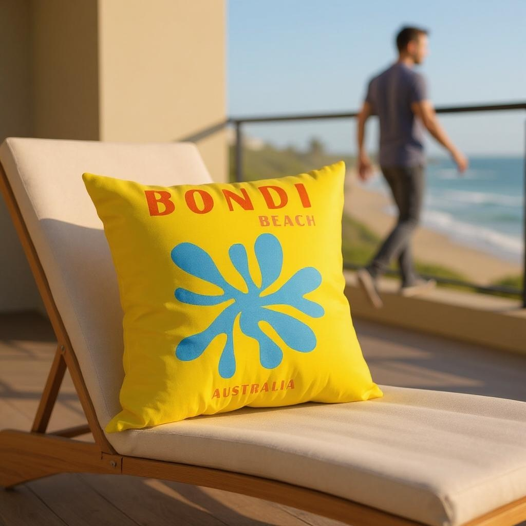 Set Of Four Coastal Cushion Covers