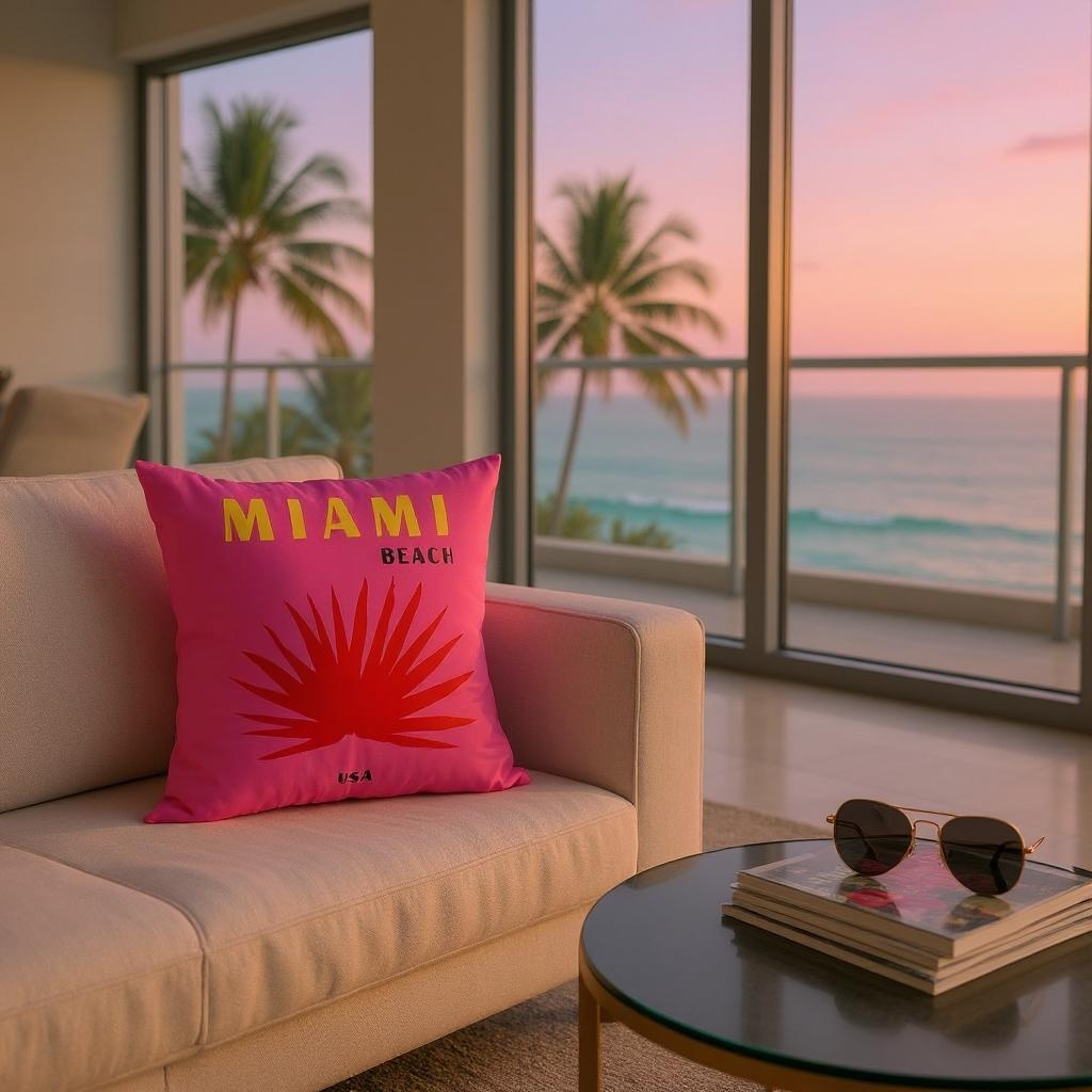 Set Of Four Coastal Cushion Covers