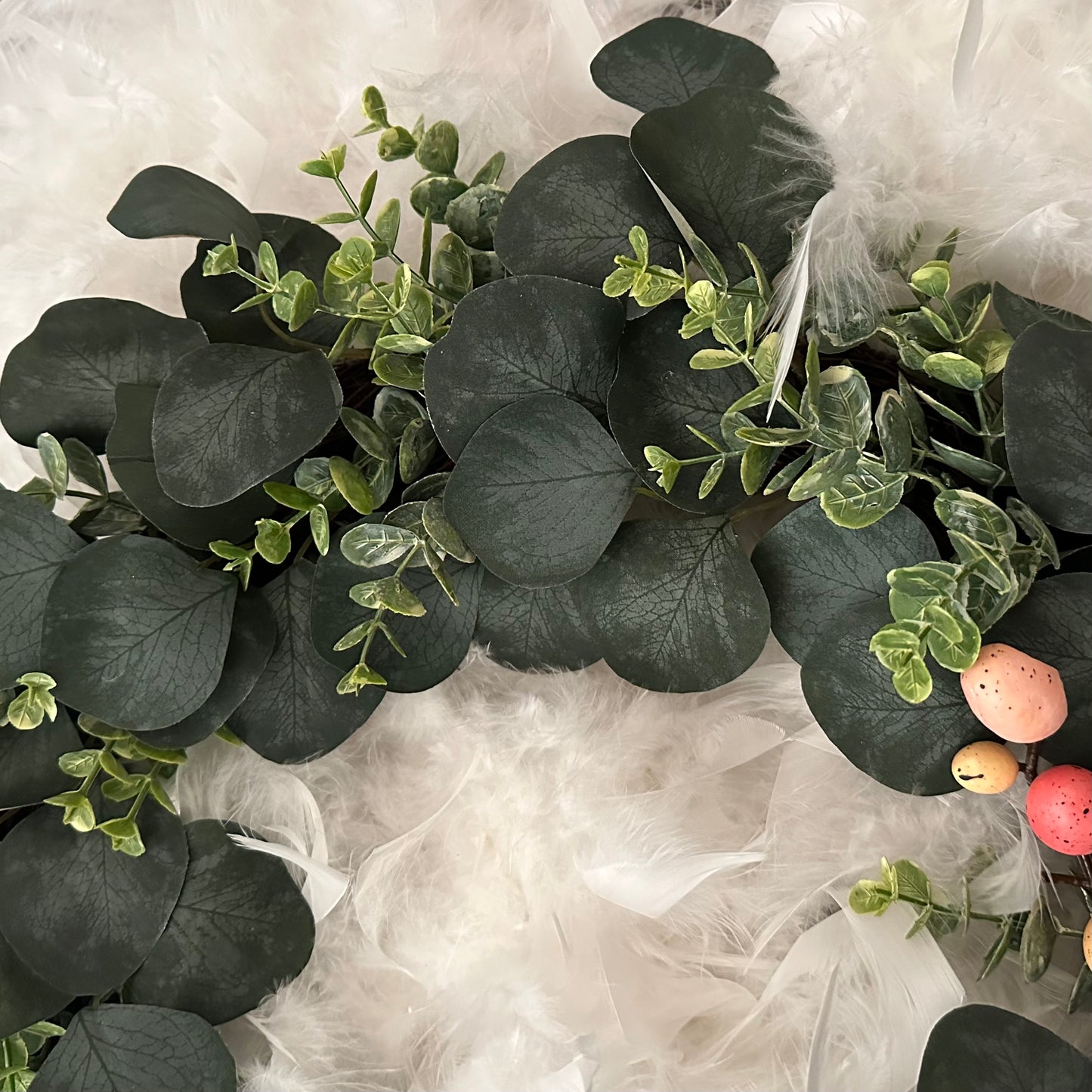 Eucalyptus Easter Egg Wreath