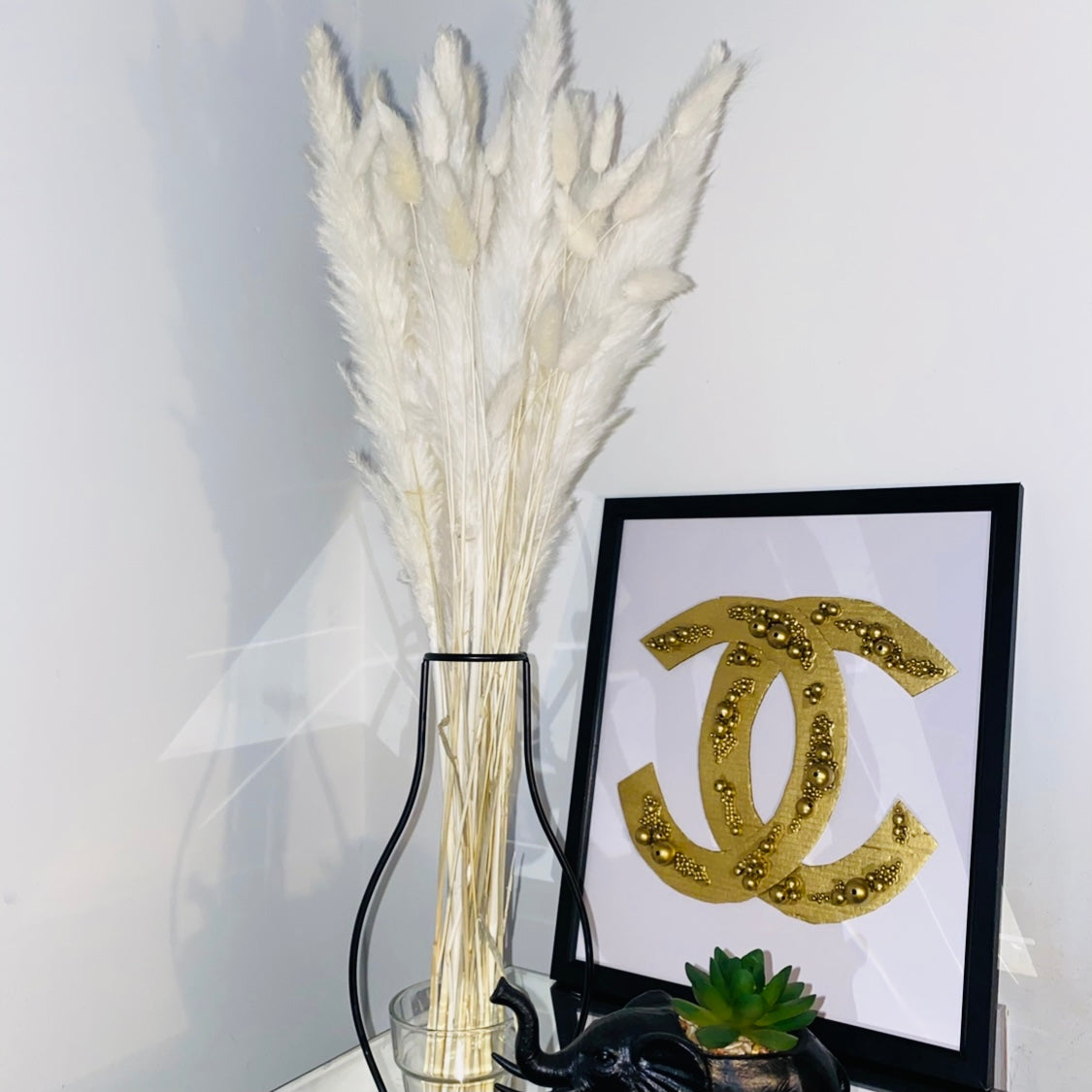 Mixed Bunny Tails & Pampas Stem βππΎπΌπ΄πβ Bouquet
