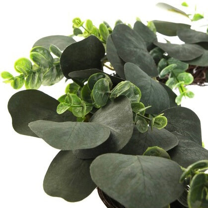 Large Eucalyptus Sunflower Wreath