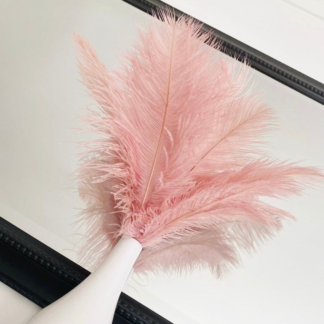 Fluffy ' ππ΅πΎπΌπ±' Ostrich Feather Bouquet