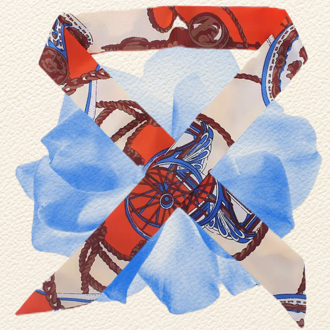 Luxury Silk Handbag Scarfs & Hair Ties - Pretty Little Presents