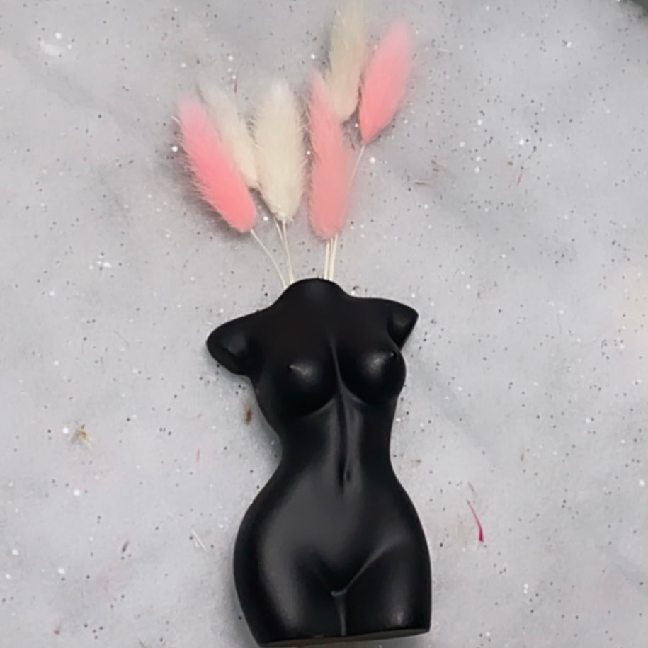 Luxury Ladies Body Art โ ๐๐ฟ๐ฎโ Black Vase