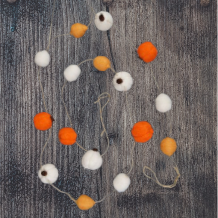 Autumn Home Decoration | Pumpkin Garland