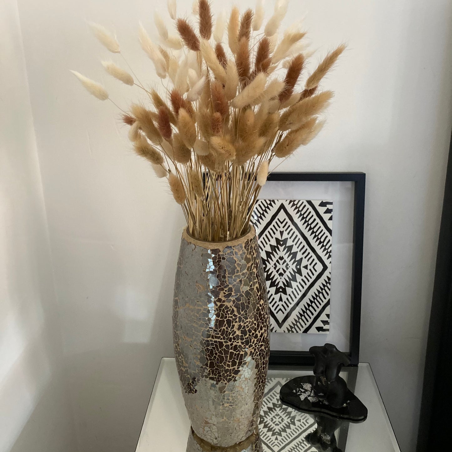 Fluffy BAMBI Mixed Pampas Bunny Tails