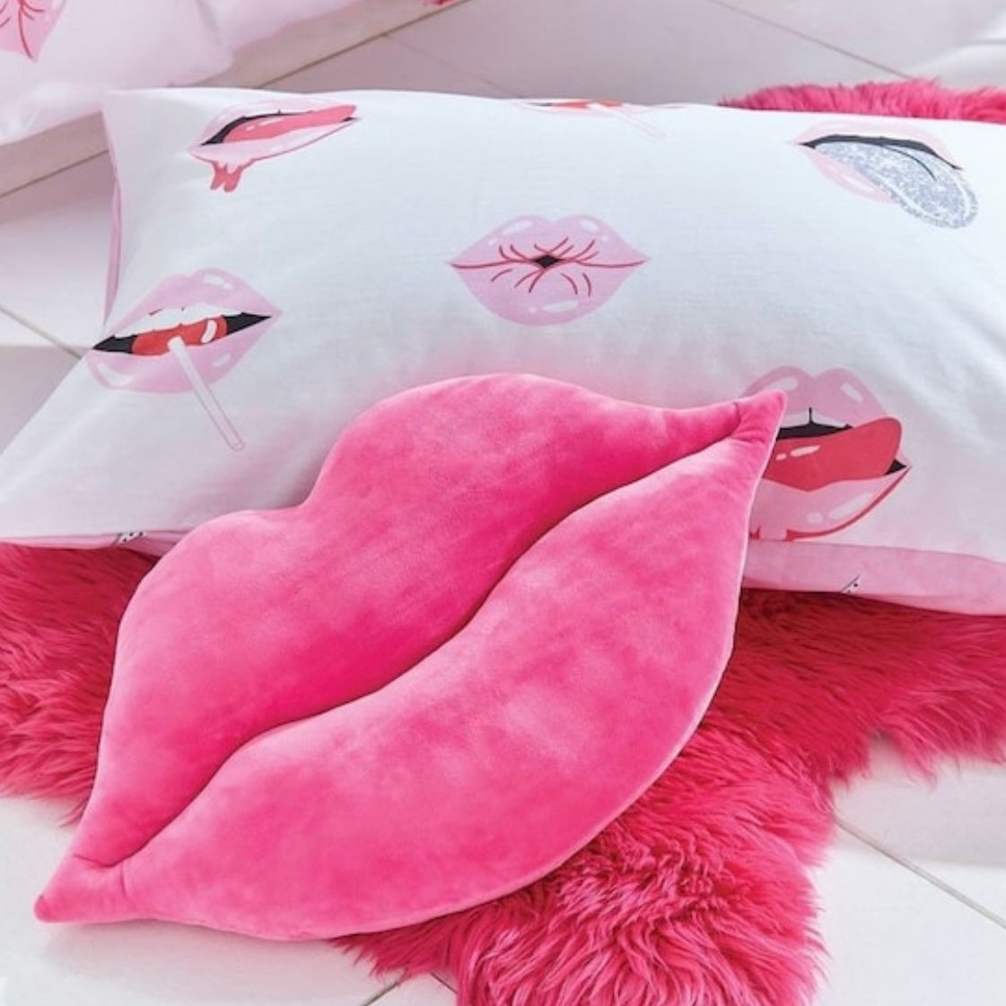 Luscious Lips Cushions