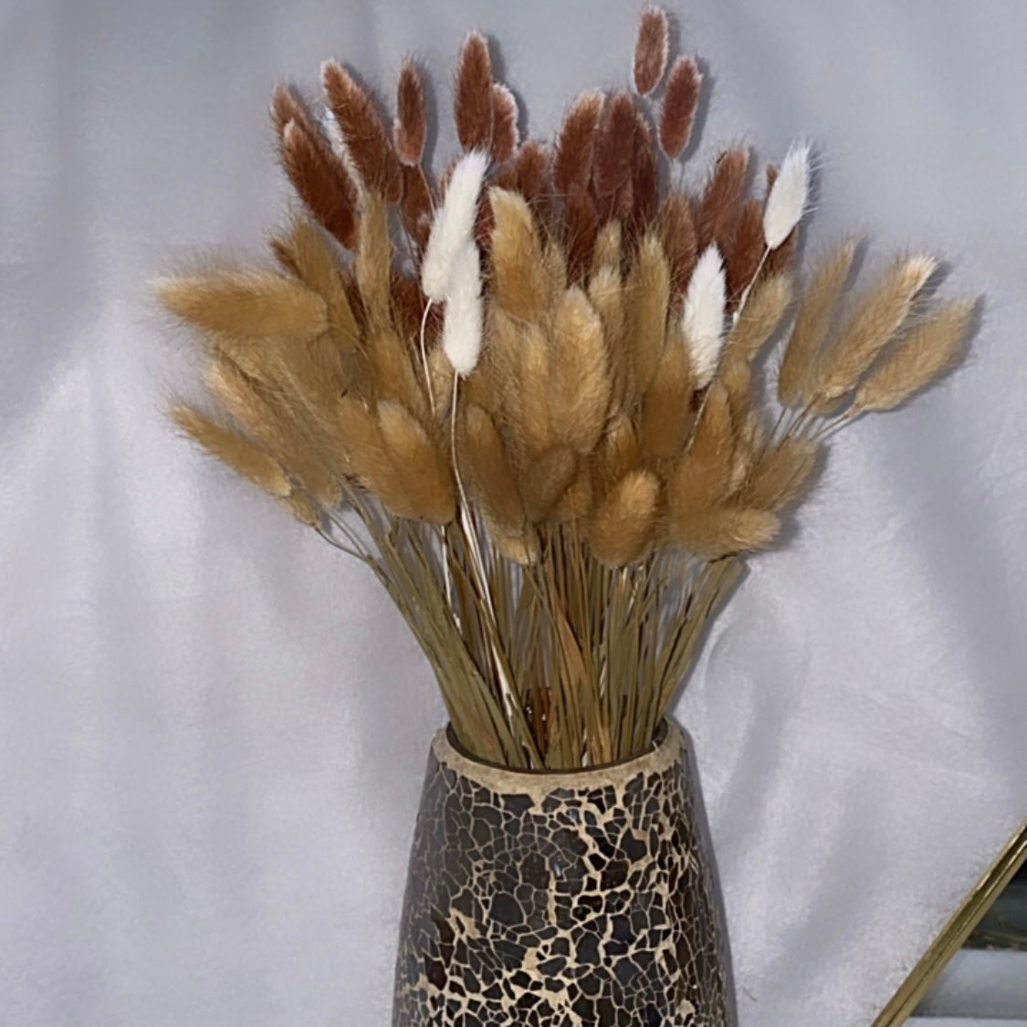 Fluffy BAMBI Mixed Pampas Bunny Tails