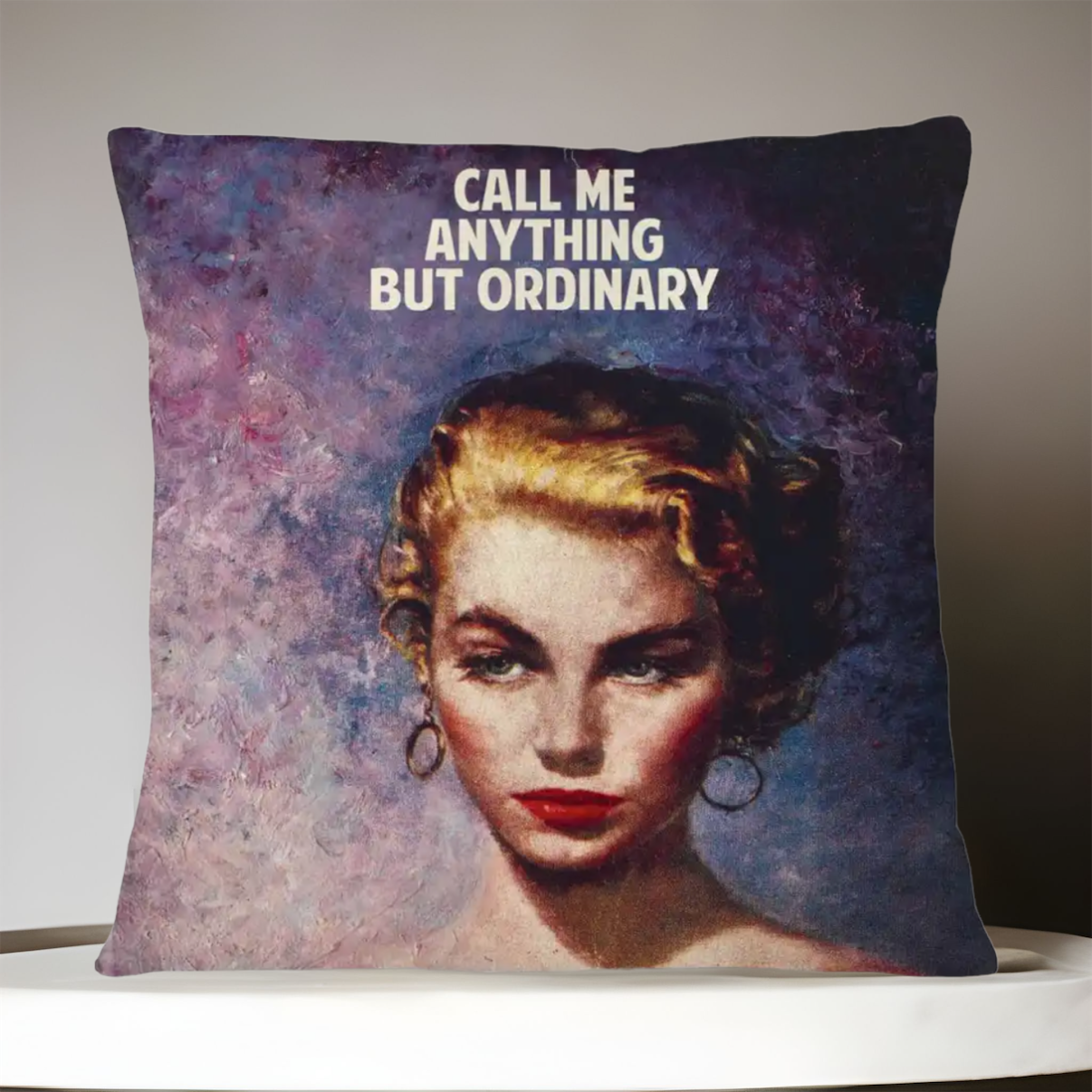 Altered Art Cushion | Slogan Cushions |