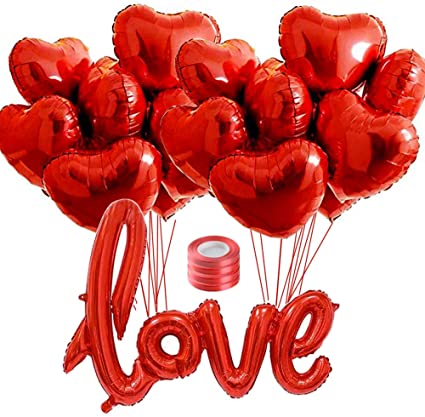 Love Balloon | Valentines Balloons | Valentines Day Decoration |
