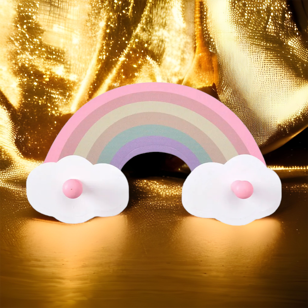 Rainbow Coat Hooks