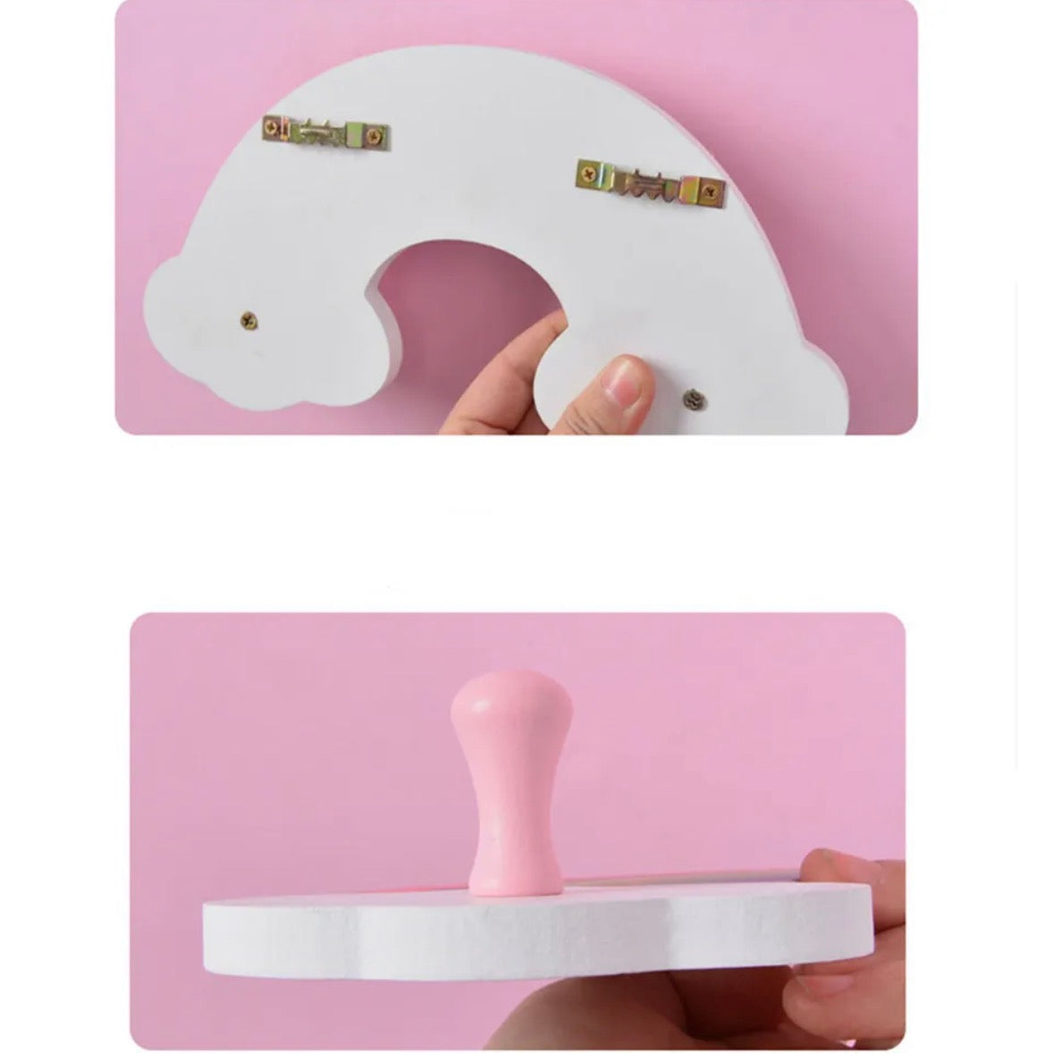 Rainbow Coat Hooks