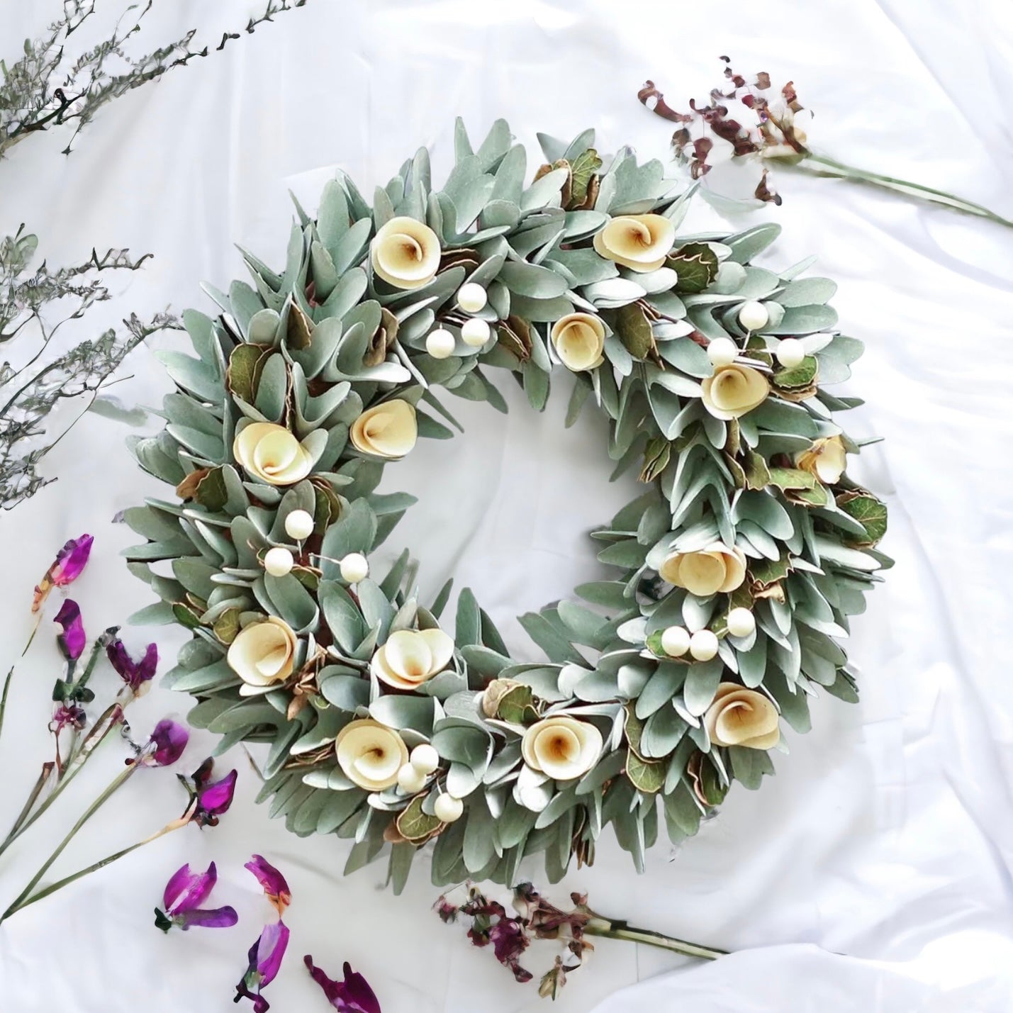 Handmade Spring Wreath