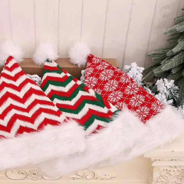 Luxury Ladies Soft Fluffy Fur Mrs Claus Christmas Hats