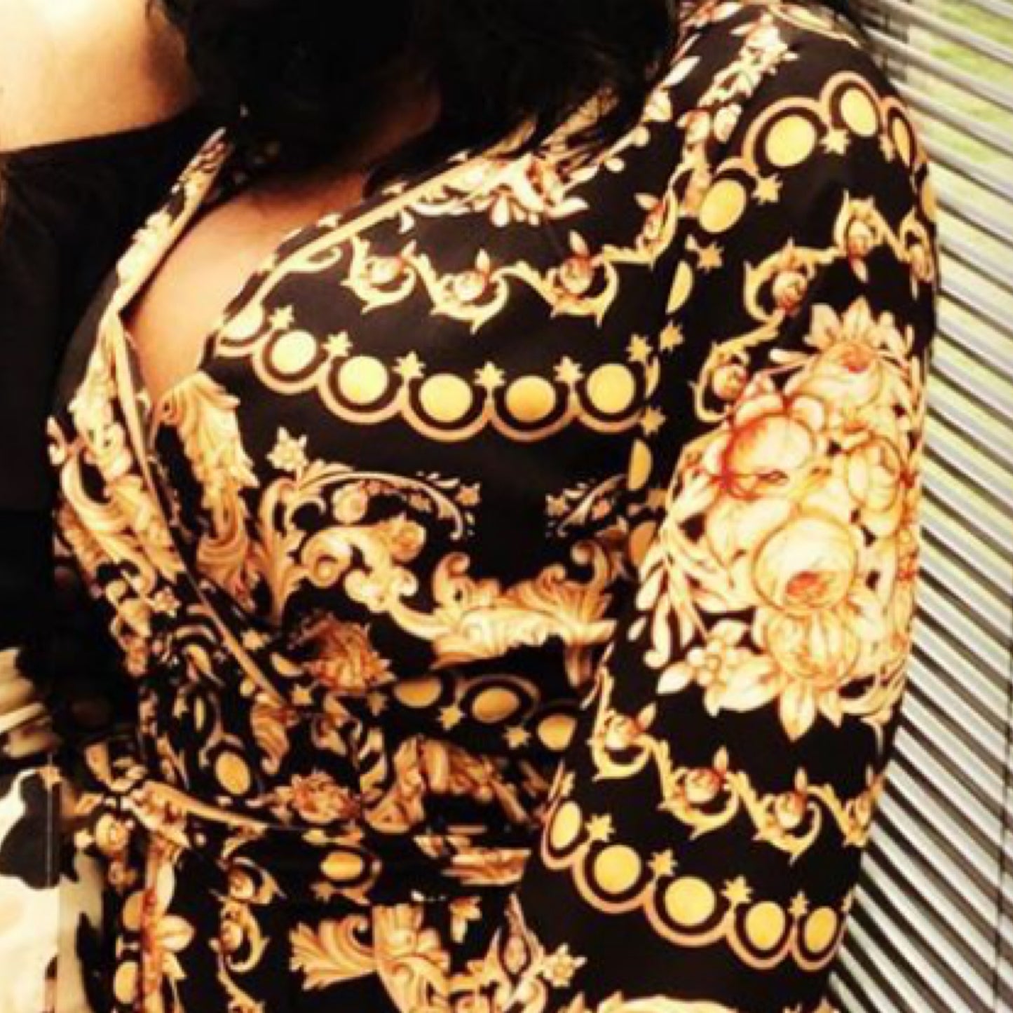 Pre-Loved Versace Inspired Shirt Dress