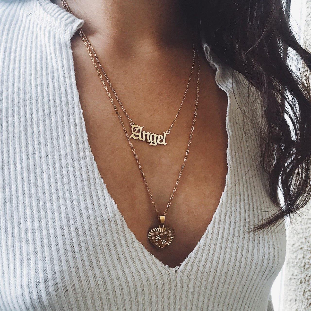 English Font π¬ππππ Necklace - Pretty Little Presents