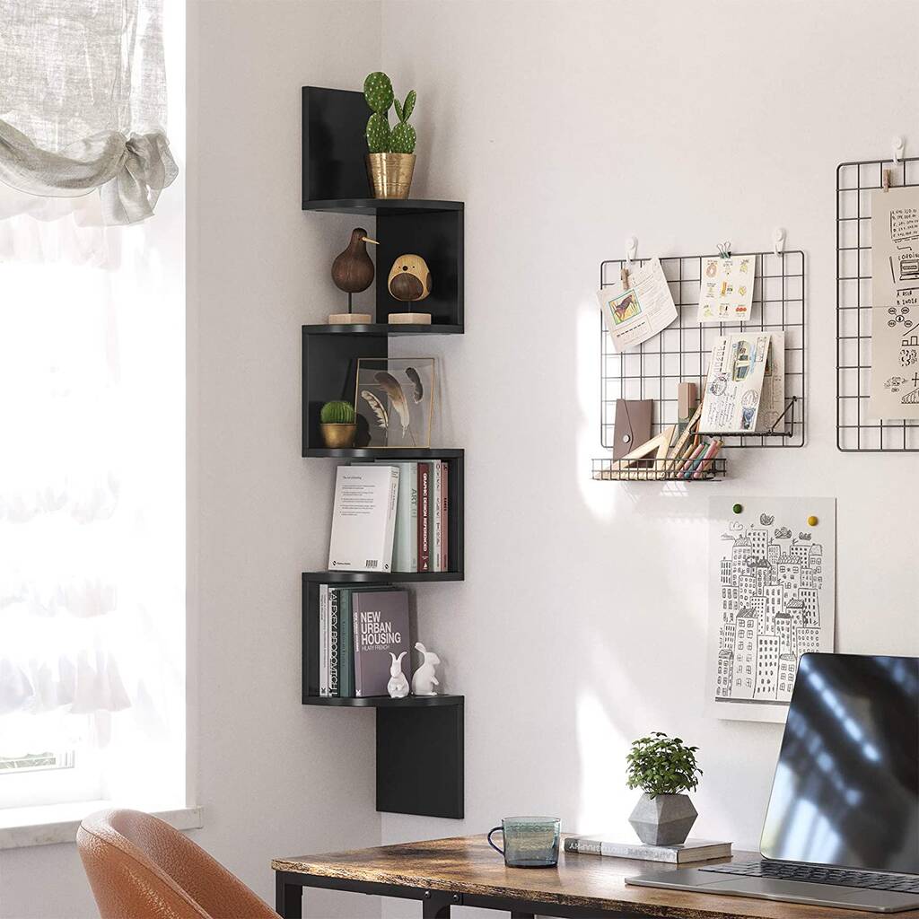 Space Saving Corner Shelves