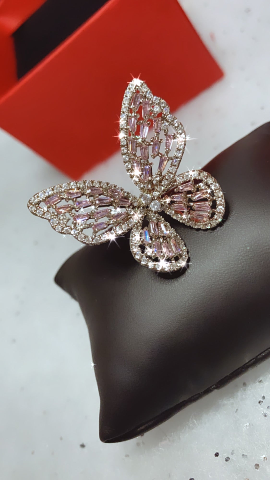 Beautiful Butterfly Bling Ring