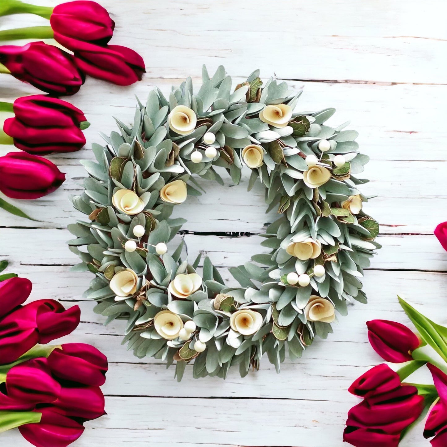 Handmade Spring Wreath