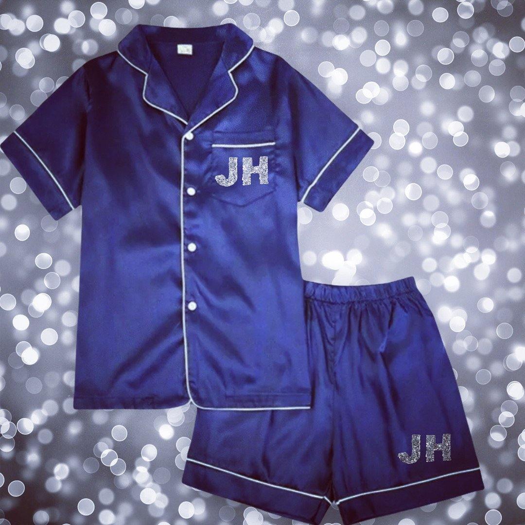 Personalised Silk 𝓕𝓵𝓸𝓻𝓮𝓷𝓬𝓮 Pyjamas - Pretty Little Presents
