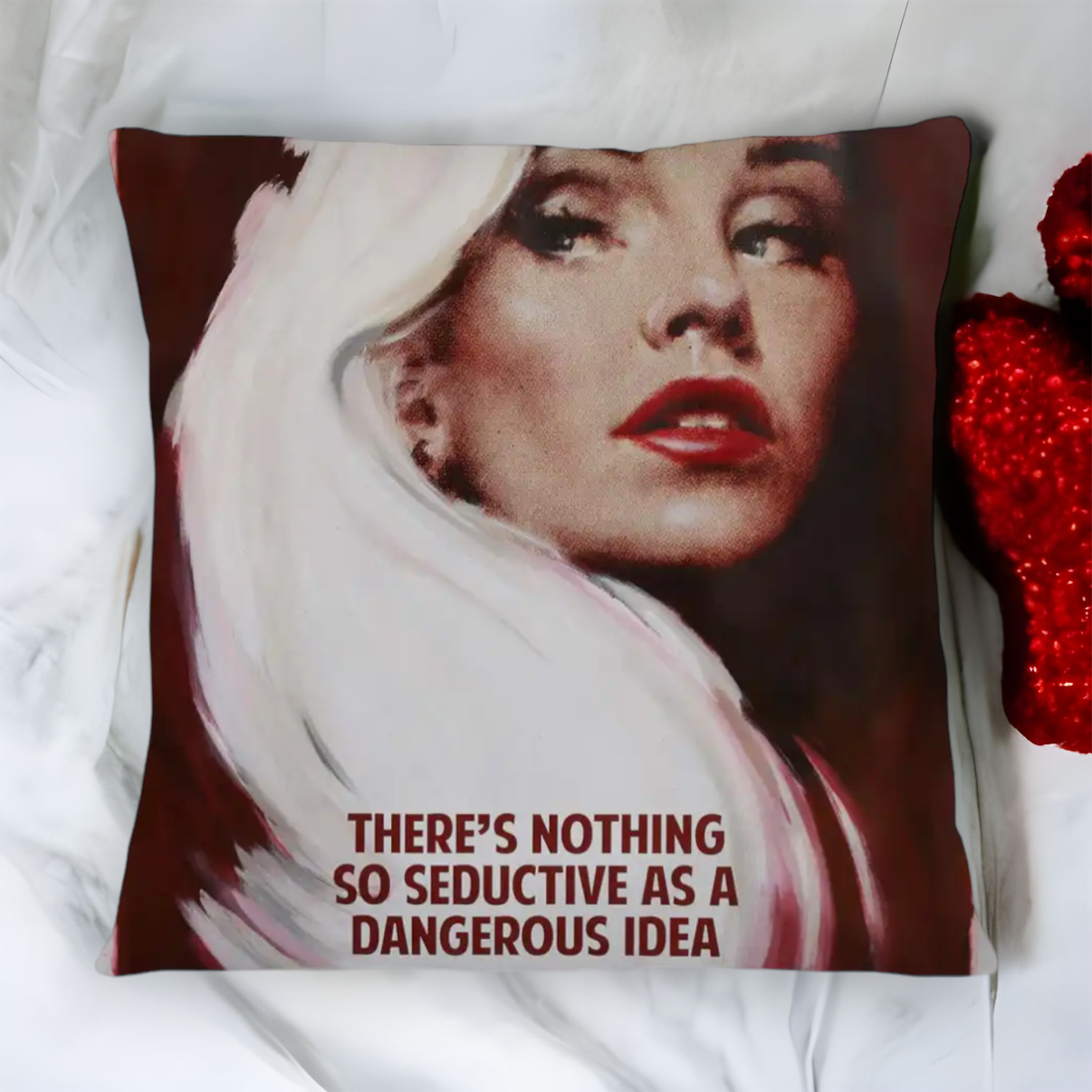 Altered Art Cushion | Slogan Cushions |