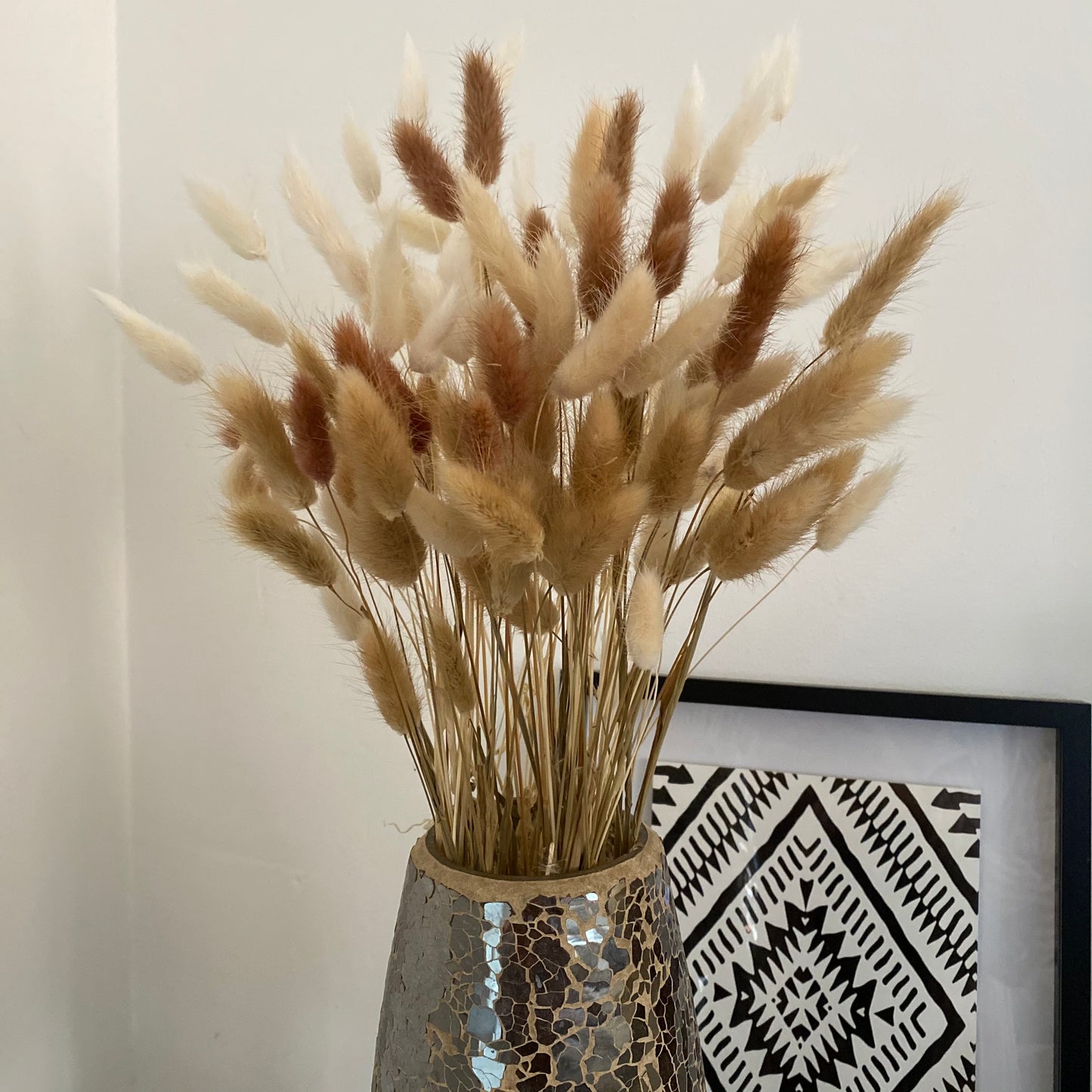 Fluffy BAMBI Mixed Pampas Bunny Tails