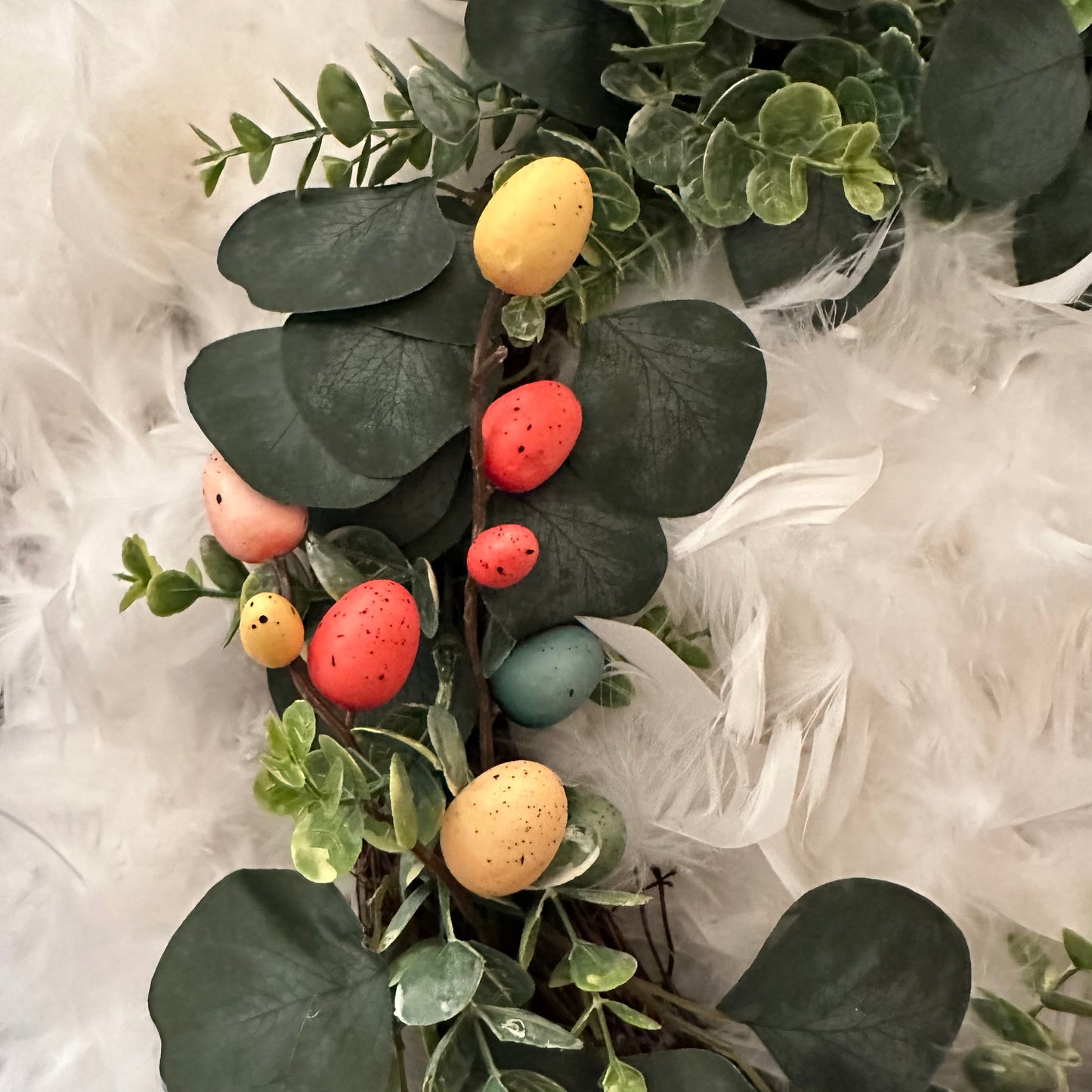 Eucalyptus Easter Egg Wreath