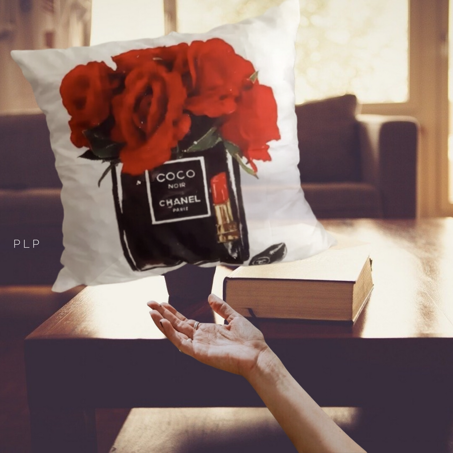 Designer Perfume Inspired Cushion Cover - Pretty Little Presents