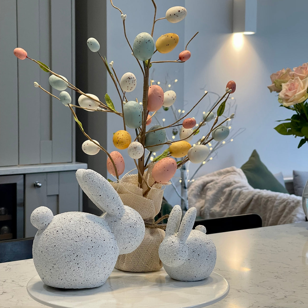 Light Up Easter Egg Tree