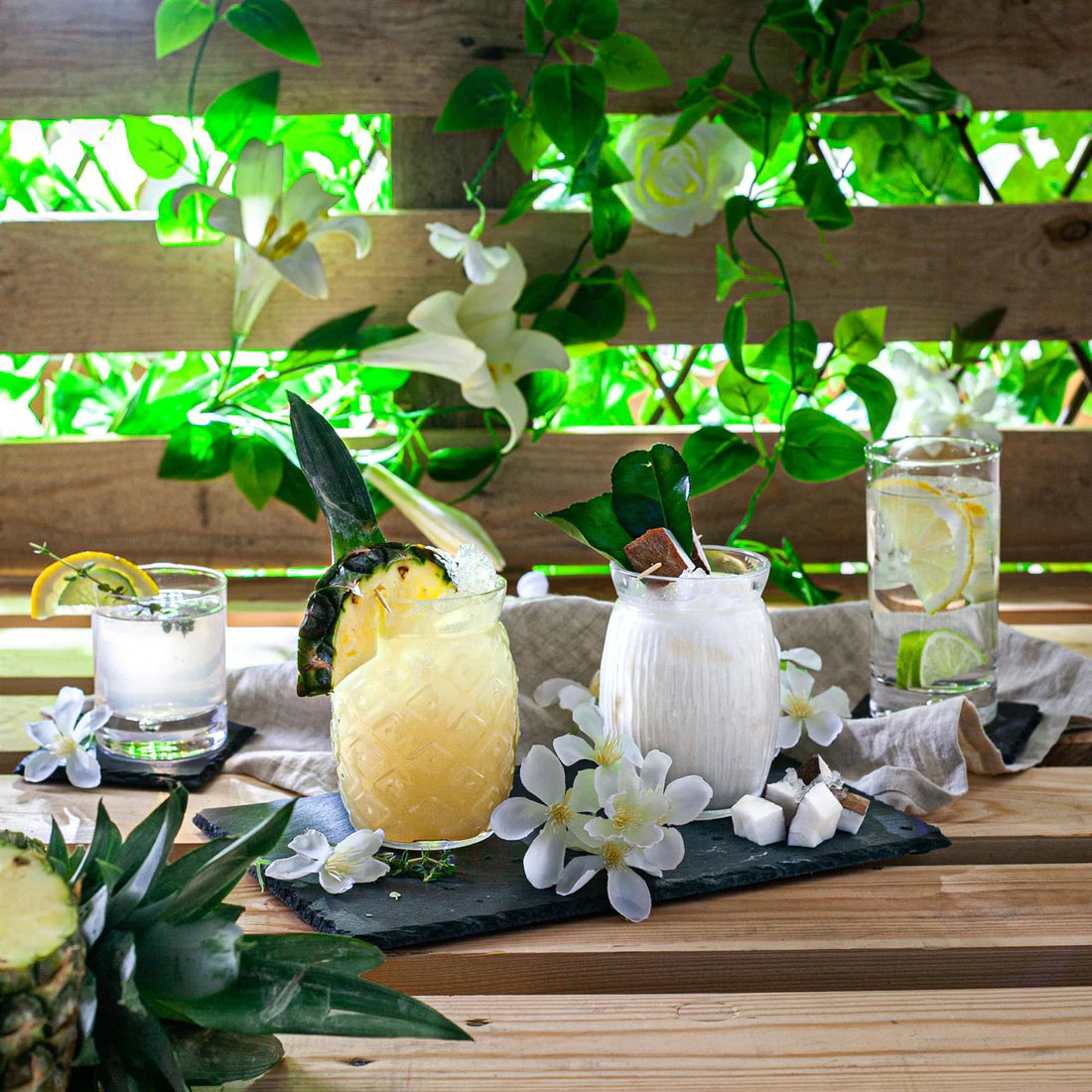 Six Coconut Glasses | Unusual Glasses |