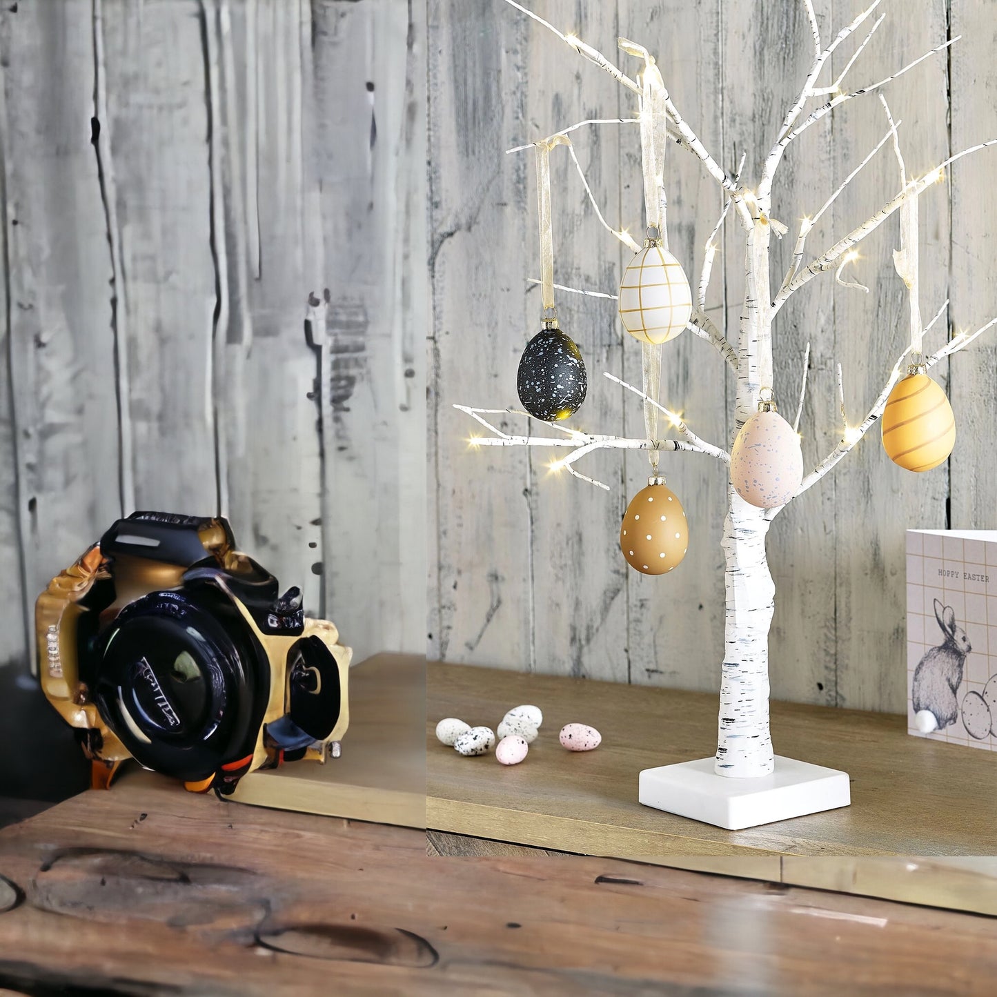 LED White Twig Tree