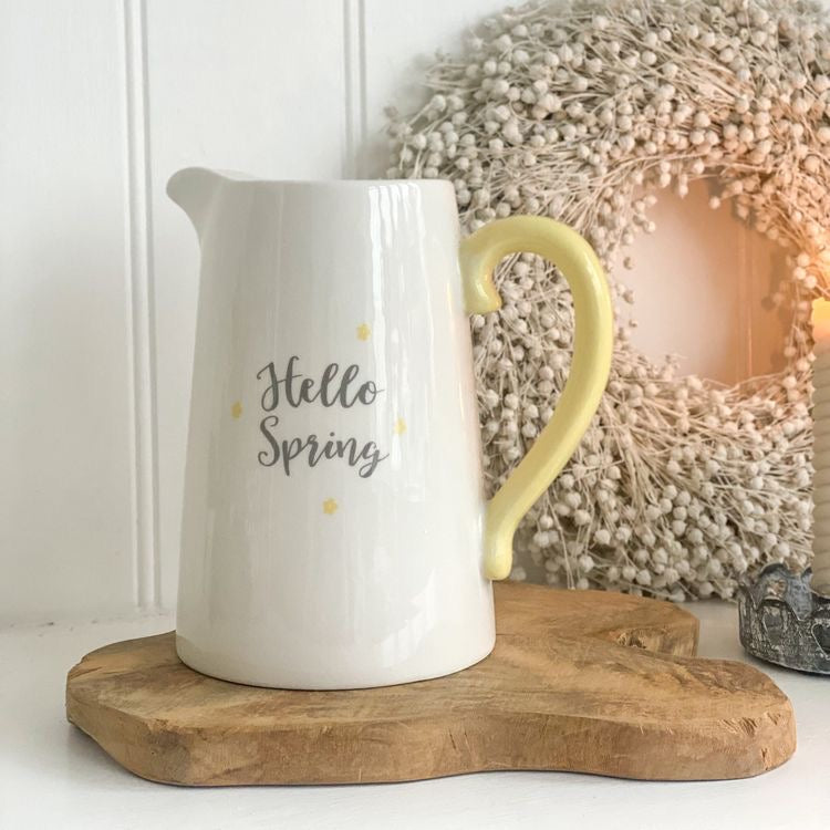 Hello Spring Jug / Vase