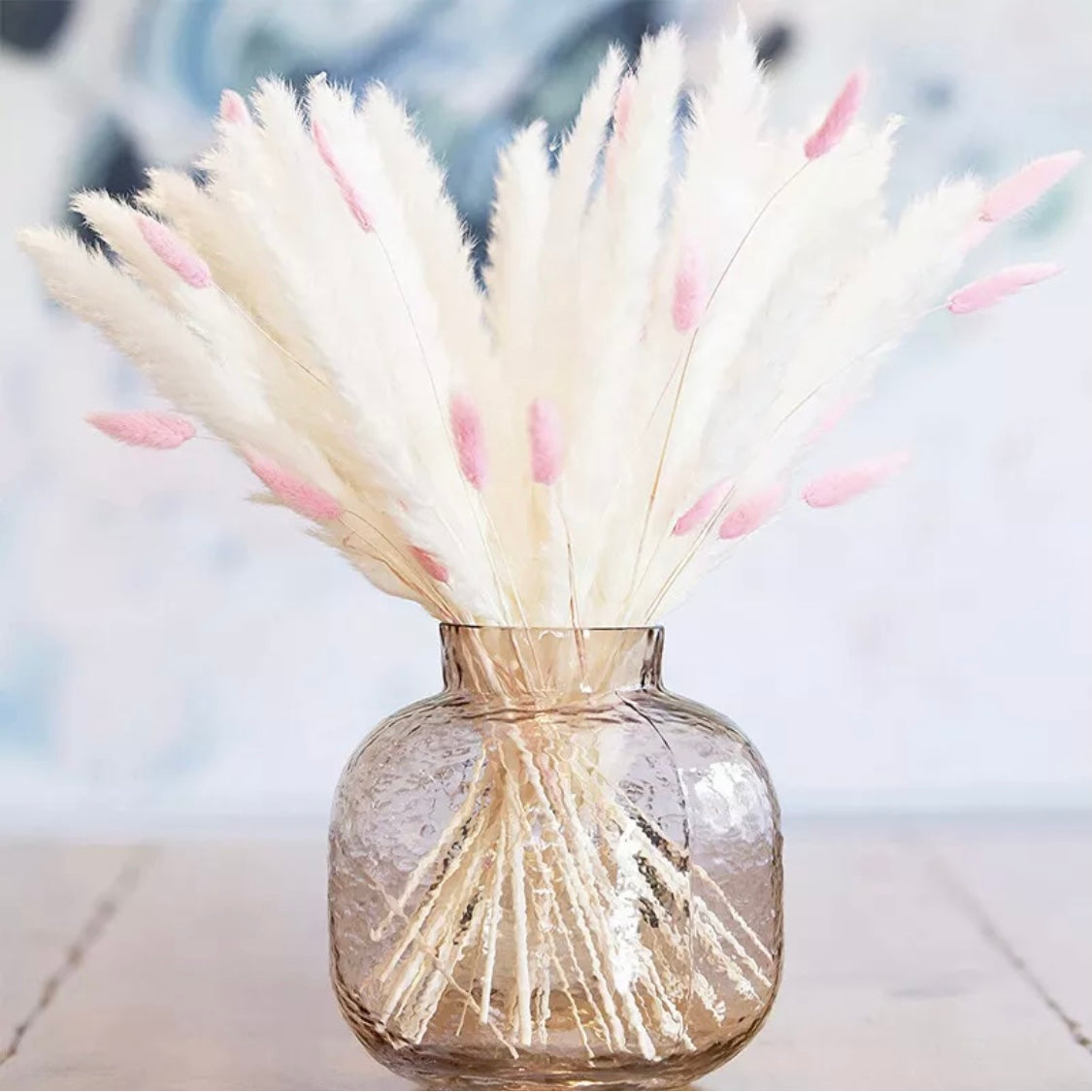 Mixed Bunny Tails & Pampas Stem ββ AURORA β Bouquet