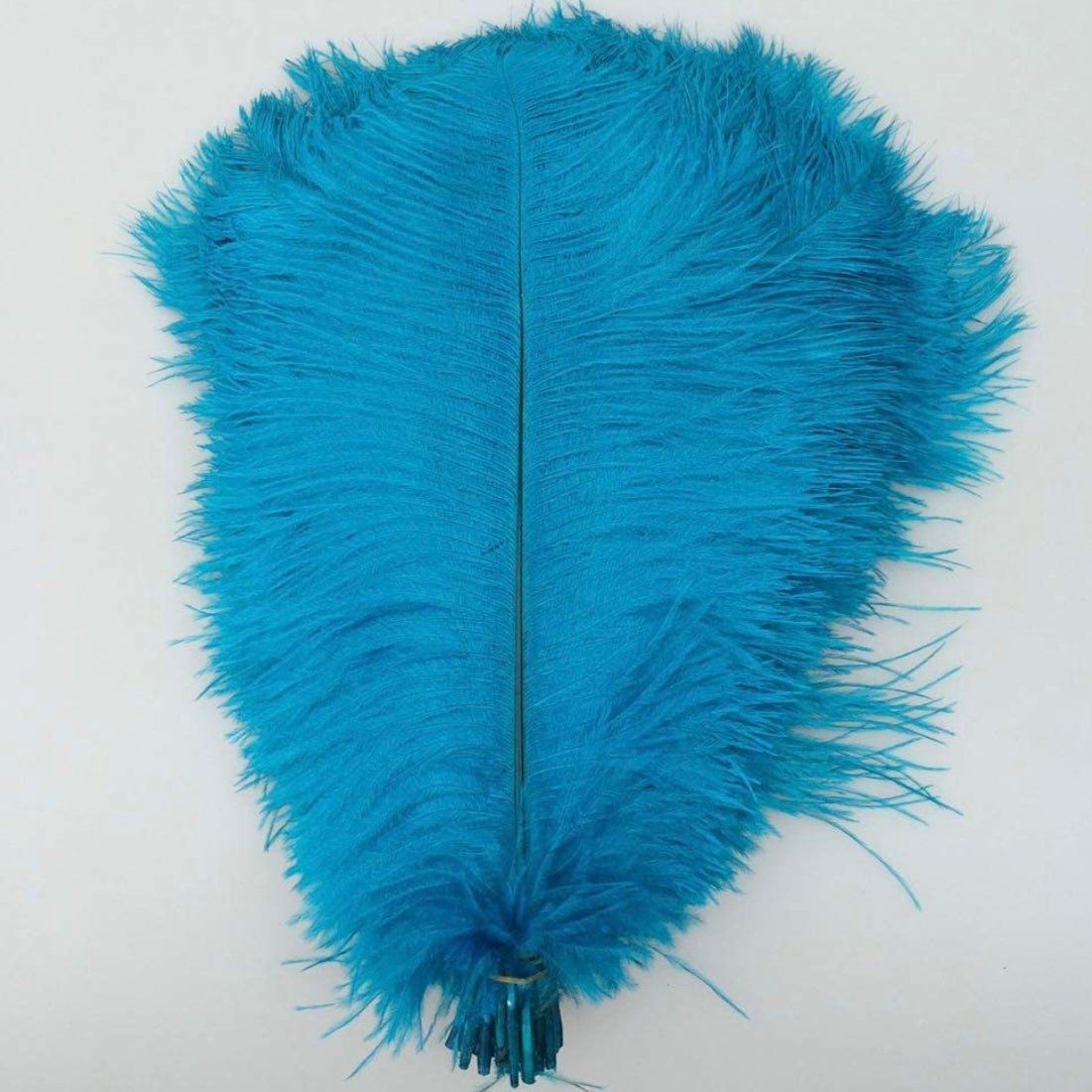 Royal Navy Blue Ostrich Feathers | Large Light Blue Feathers |