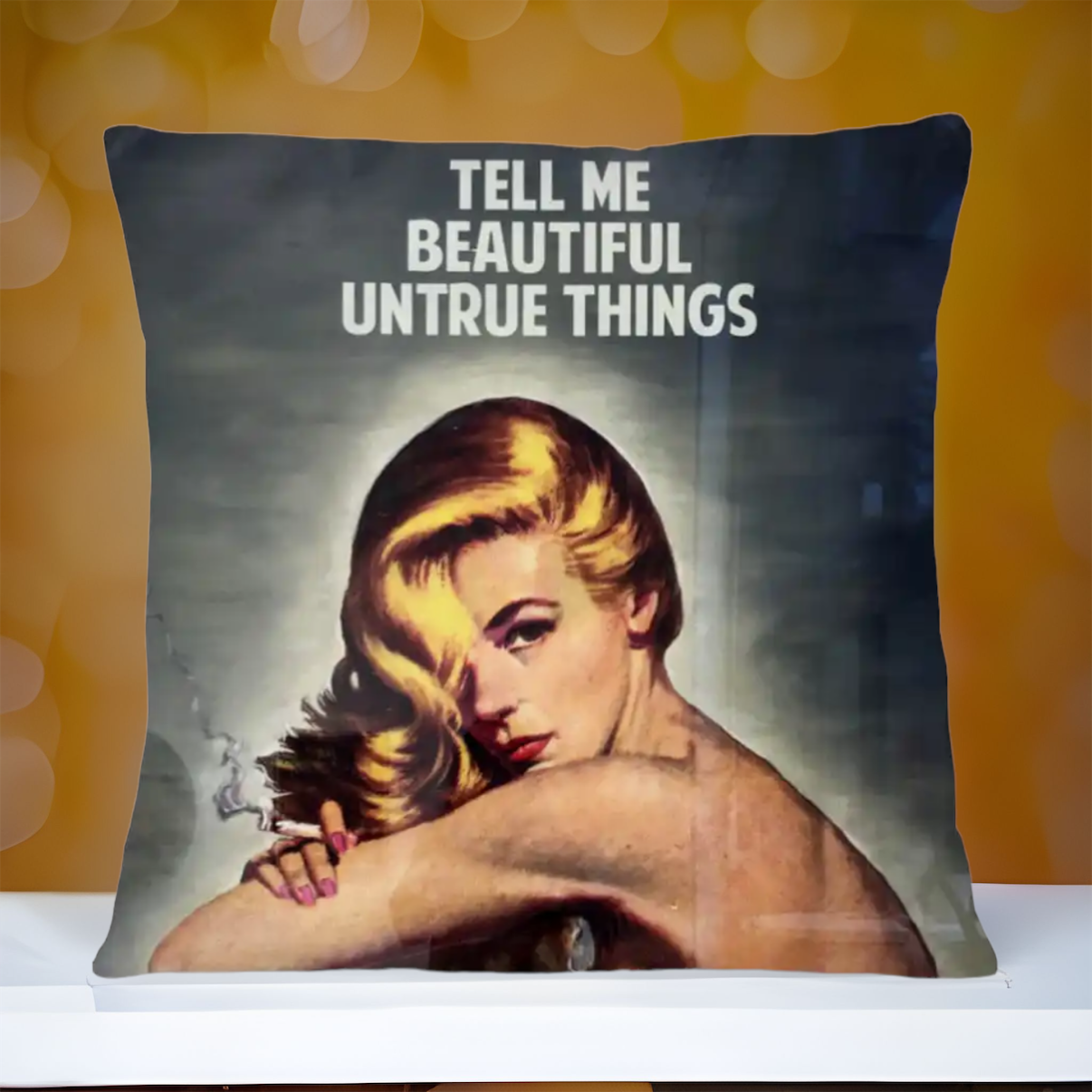 Altered Art Cushion | Slogan Cushions |