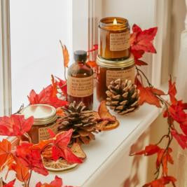 Autumn Home Decoration | Maple Leaf Fall Garland |