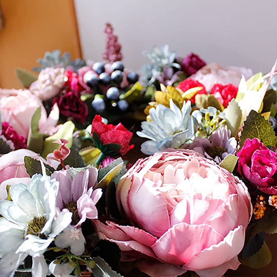 Spring Peony Wreath