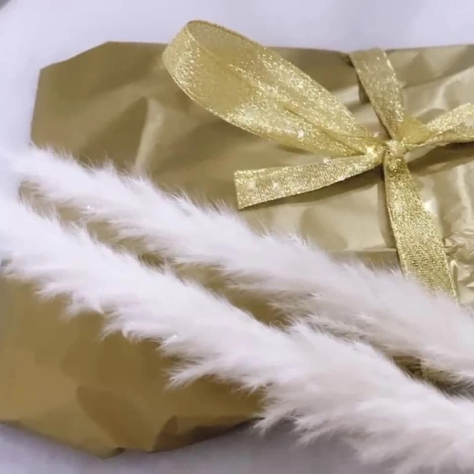 Fluffy BAMBI Mixed Pampas Bunny Tails
