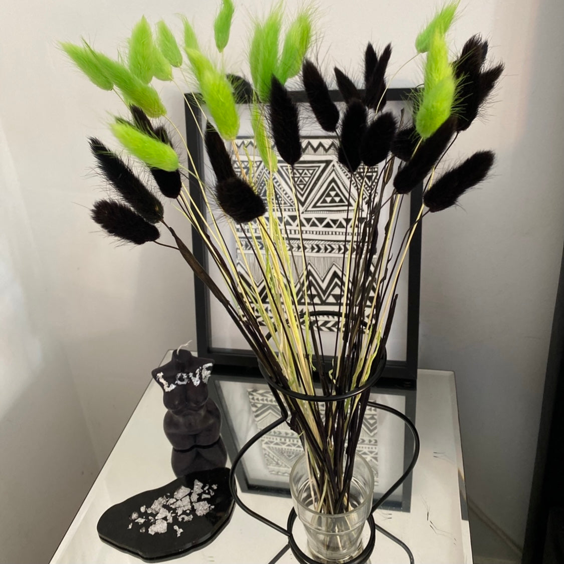 Bright โ๐๐ฎ๐ผ๐ฝ๐ฒ๐ฟ๐ช๐ตโ Style Mixed Pampas Bunny Tails